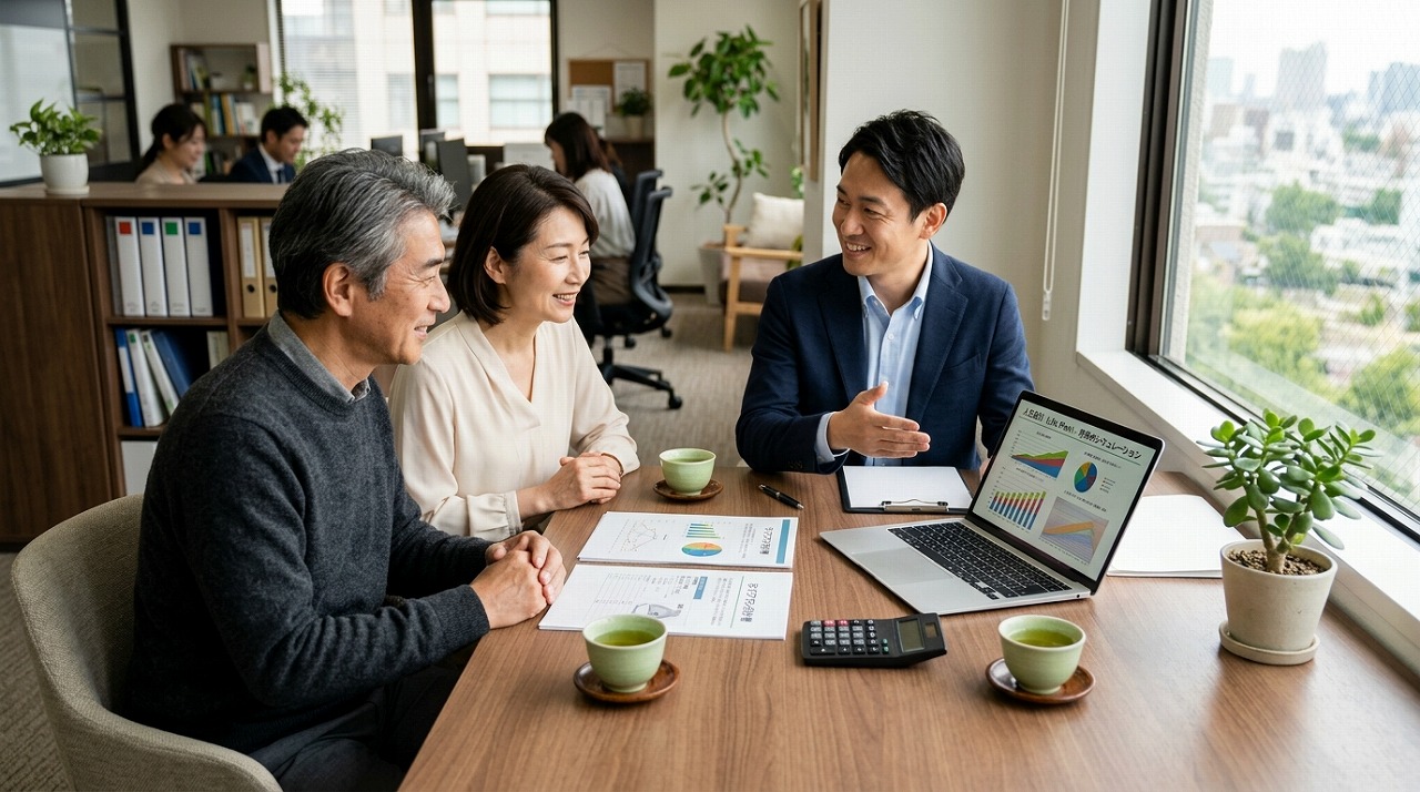 FPとの個別相談シーン