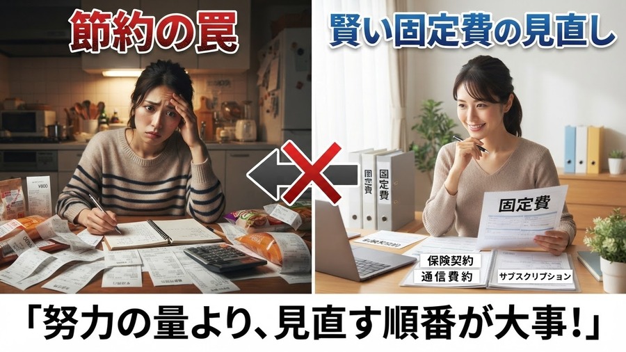 食費や日用品など日々の支出を確認するイメージ