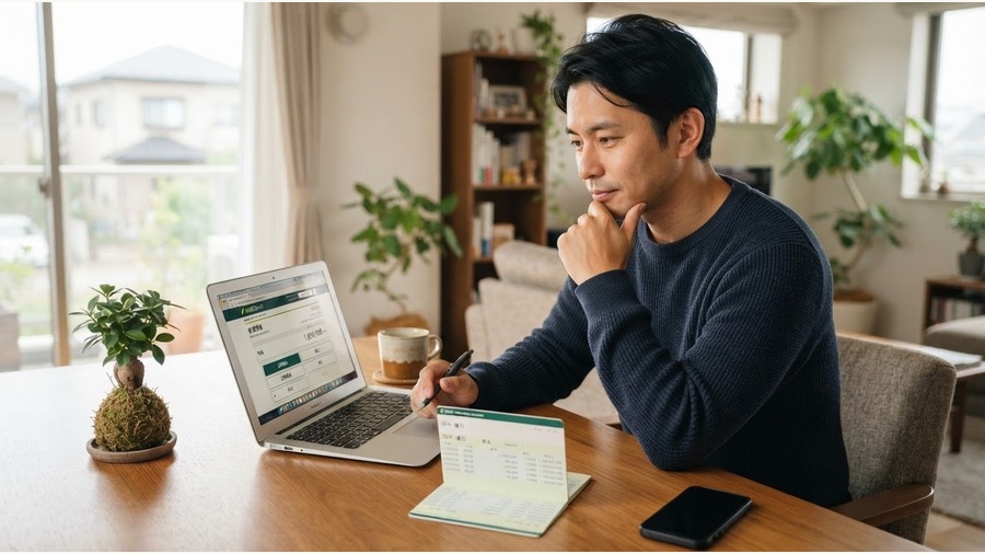 生活防衛資金をすぐ使える場所に置いておくイメージ