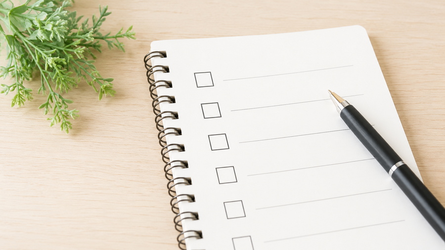家族が担っている支援を書き出すチェックリスト