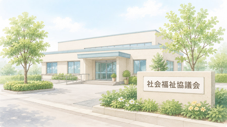 日常生活自立支援事業の相談窓口を表す社会福祉協議会