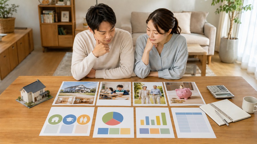 家計の全体像を見渡すイメージ