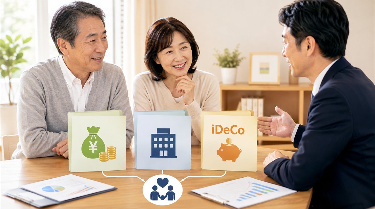 退職金とiDeCo、まとめて考えないと控除で損をすることがある