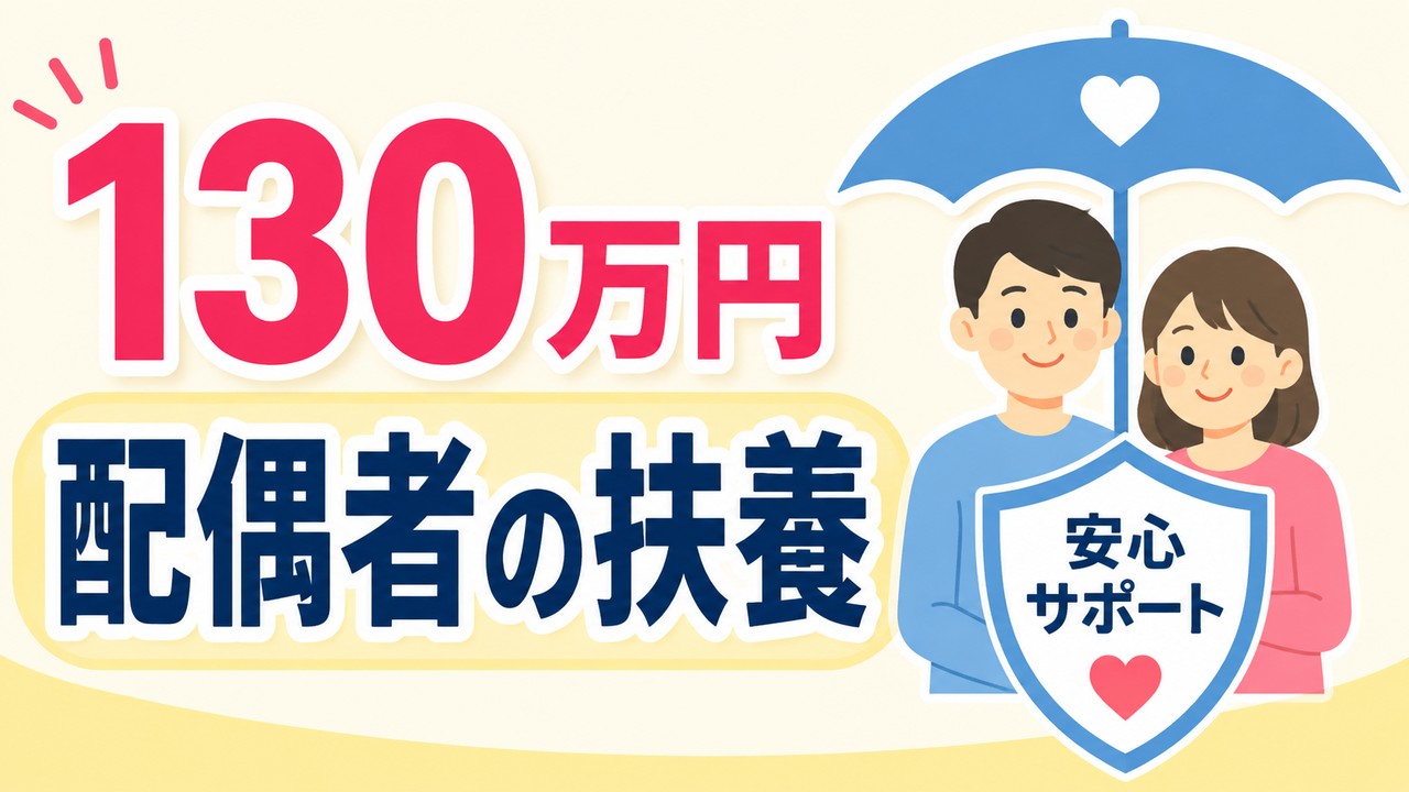 130万円は配偶者の健康保険の扶養に残れるかを考える基準