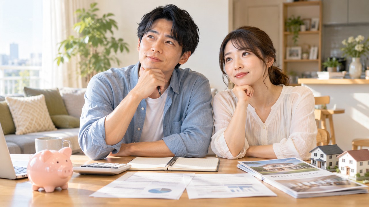 結婚後の暮らしと家計について考える若い男女