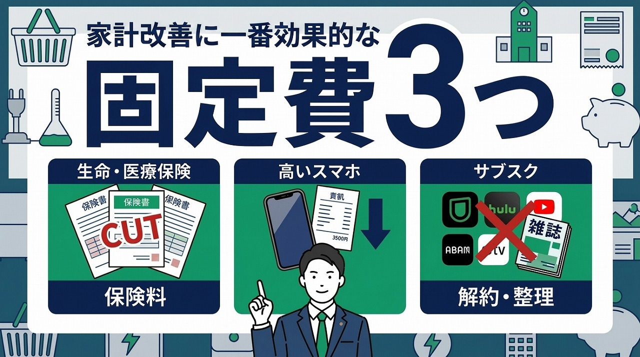 自治体で200件以上の家計を見て気づいた「固定費3大ムダ」